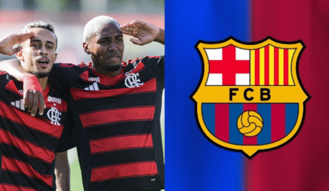 Veja preparação do Flamengo para jogo contra o Barcelona
