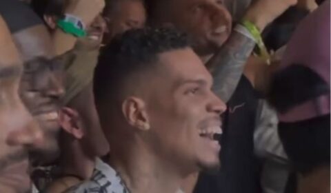 Paulinho é flagrado em balada durante clássico Corinthians x Palmeiras