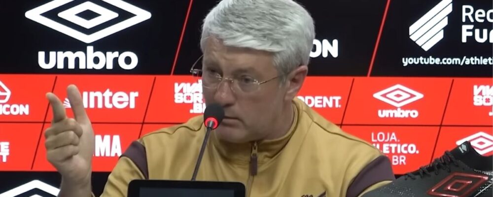 Técnico do Athletico dispara sobre reforço do Cruzeiro: ‘Não quis estar aqui’