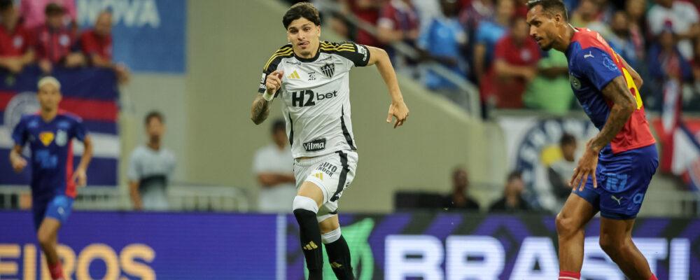 Jovem que retornou ao Atlético teve menos de 15 minutos em campo com Cuca