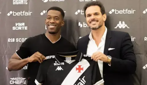 Vasco apresenta os reforços Matheus França e Carlos Cuesta