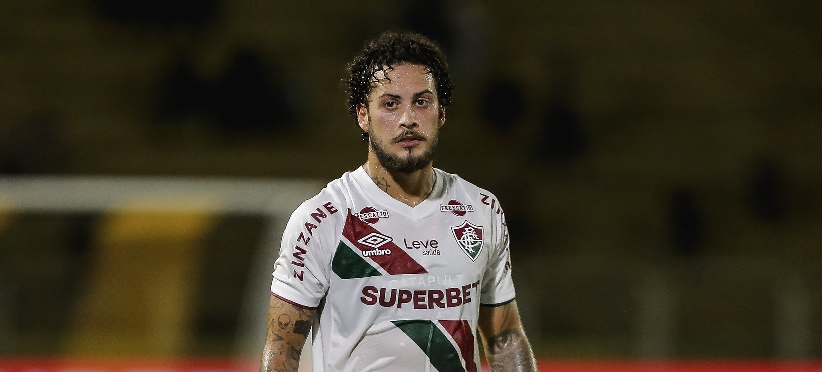 Guga, do Fluminense - (foto: LUCAS MERÇON / FLUMINENSE F.C) Guga, do Fluminense - (foto: LUCAS MERÇON / FLUMINENSE F.C)