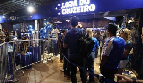 Camisas e outros produtos: por dentro da nova loja do Cruzeiro no Mineirão