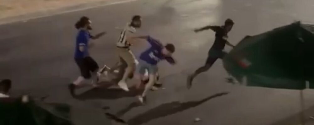 Influenciador grava briga entre torcedores de Atlético e Cruzeiro em BH; assista