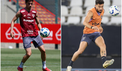 São Paulo x Botafogo: onde assistir, horário e escalações pelo Brasileiro