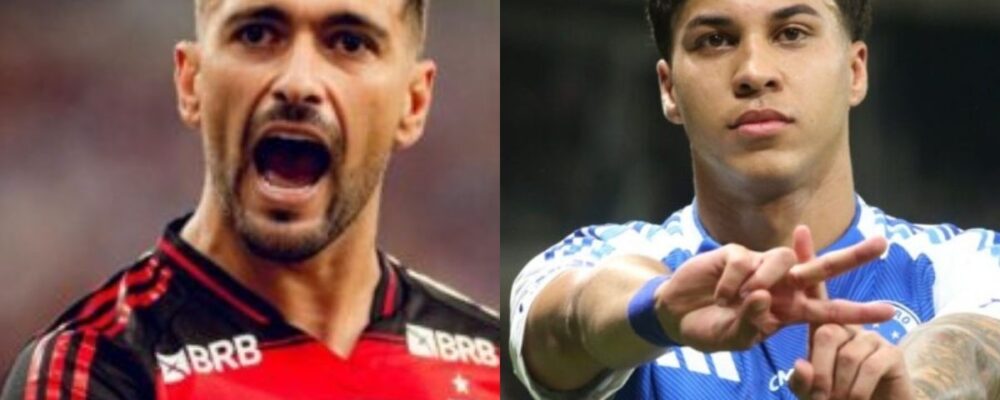 Artilharia do Brasileirão: Arrascaeta se aproxima de Kaio Jorge, do Cruzeiro < No Ataque