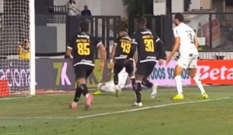 Com um a mais, Vasco cede empate nos acréscimos para o Ceará