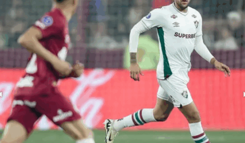 Fluminense toma gol no fim e perde do Lanús nas quartas da Sul-Americana