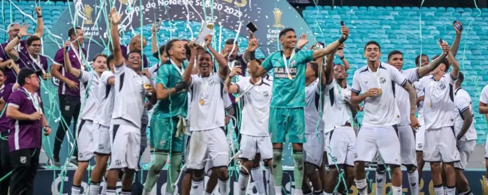 Ceará vence o Bahia e conquista a Copa do Nordeste Sub-20