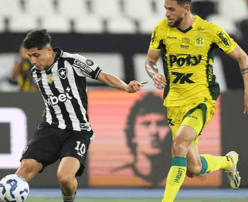 Botafogo abre três gols, mas Mirassol arranca empate fora de casa