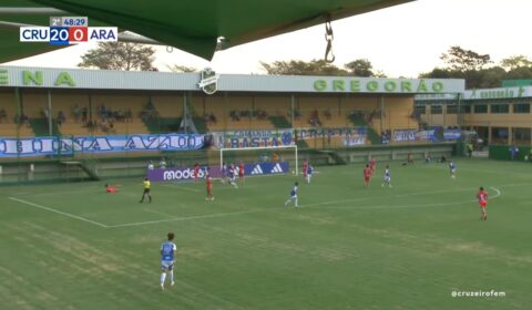Cruzeiro sobra e faz 21 a 0 no Araguari em estreia no Mineiro Feminino
