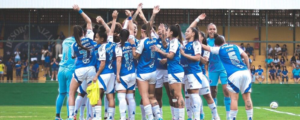 Goleada por 21 a 0 não foi a maior do Cruzeiro feminino; veja ranking