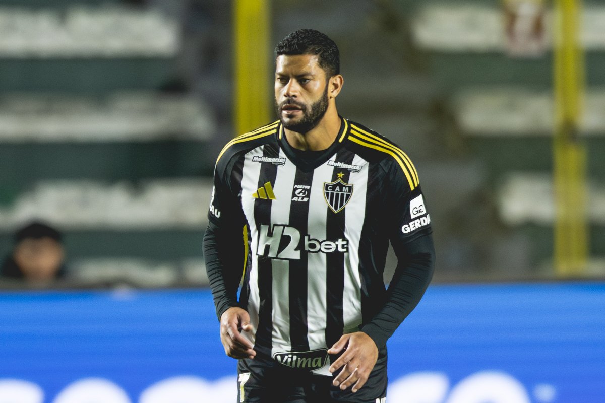 Hulk, atacante do Atlético - (foto: Pedro Souza/Atlético)