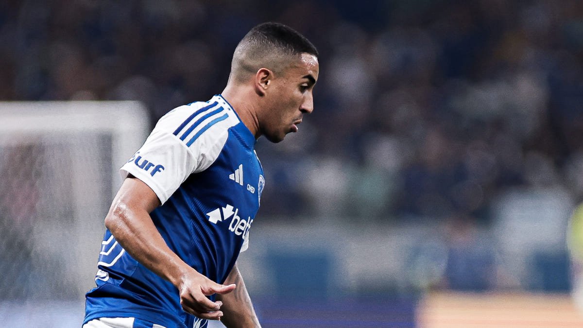 Christian, volante do Cruzeiro - (foto: Gustavo Martins/Cruzeiro)