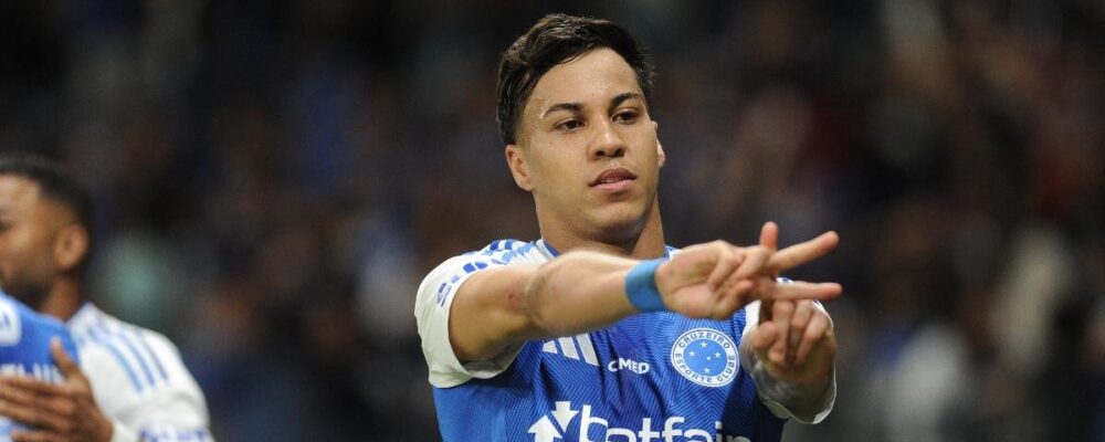Quanto falta para Kaio Jorge quebrar recorde do Cruzeiro no Brasileiro? Veja ranking