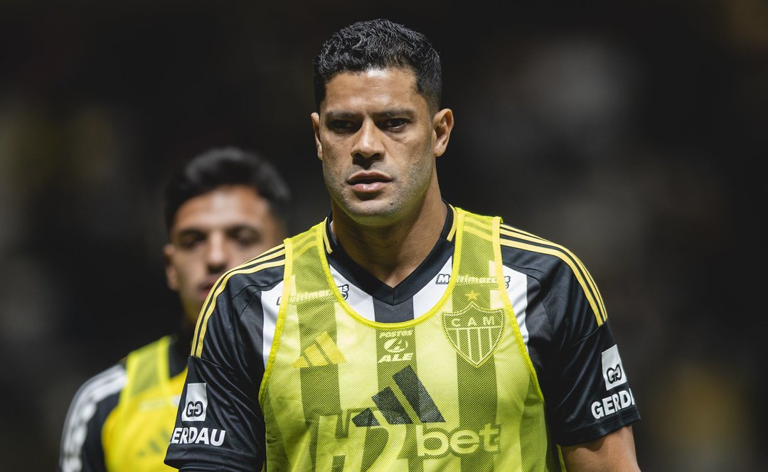 Hulk, atacante do Atlético, no banco de reservas contra o Mirassol - (foto: Pedro Souza/Atlético) Hulk, atacante do Atlético, no banco de reservas contra o Mirassol - (foto: Pedro Souza/Atlético)