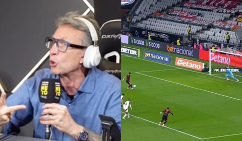 Neto detona Yuri Alberto por pênalti perdido em Corinthians x Flamengo