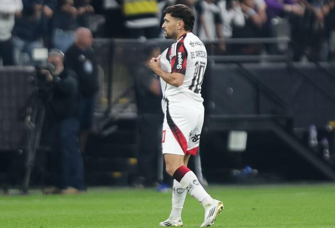 Arrascaeta chegou a 14 gols no Brasileirão - (foto: Flamengo/Divulgação)