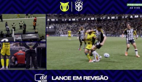 Alonso acerta cotovelada em Danielzinho e é expulso em Atlético x Mirassol