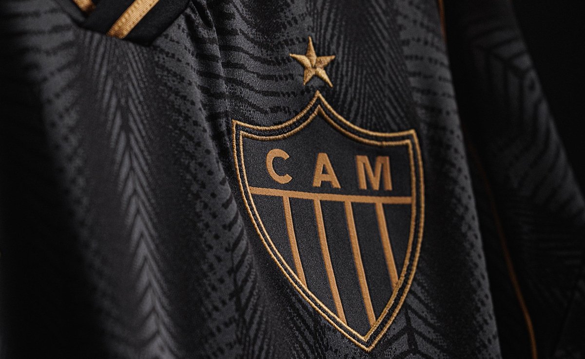 Parte da nova camisa 3 do Atlético para 2025 (foto: Divulgação/X/@atletico)