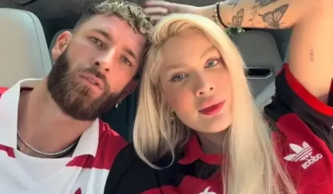 Karoline Lima reage ao fim do namoro com Léo Pereira, do Flamengo, e afasta clima de luto
