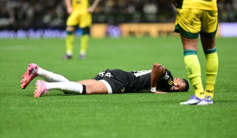 Júnior Santos sofre grave lesão, passará por cirurgia e aumenta desfalques do Atlético