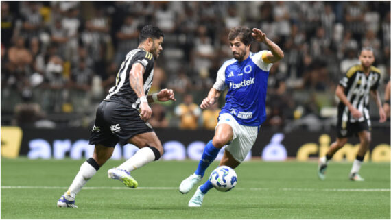 Cruzeiro e Atlético decidem vaga na semifinal da Copa do Brasil nesta quinta-feira (11/9), no Mineirão (foto: Ramon Lisboa/EM/D.A. Press)