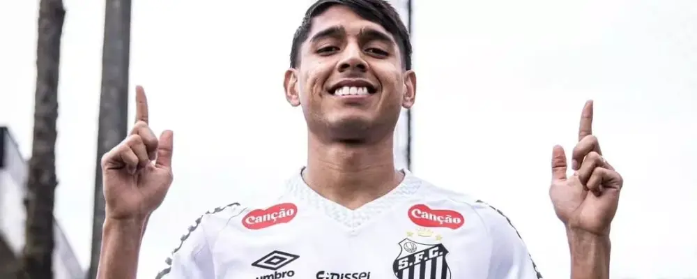 Alexis Duarte mira conquistas pelo Santos: ‘Vou trabalhar muito’