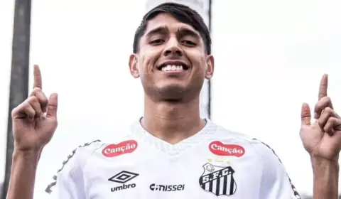 Alexis Duarte mira conquistas pelo Santos: ‘Vou trabalhar muito’