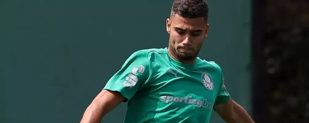 Andreas Pereira faz primeiro treino em reapresentação do Palmeiras