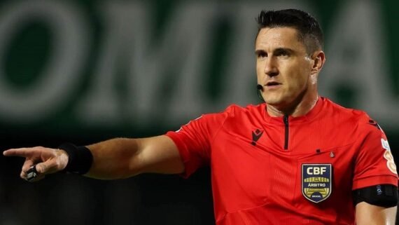 Árbitro Rafael Klein (foto: Cesar Greco/Palmeiras)