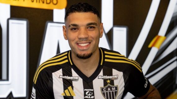 Ruan Tressoldi, novo zagueiro do Atlético (foto: Divulgação/Atlético)