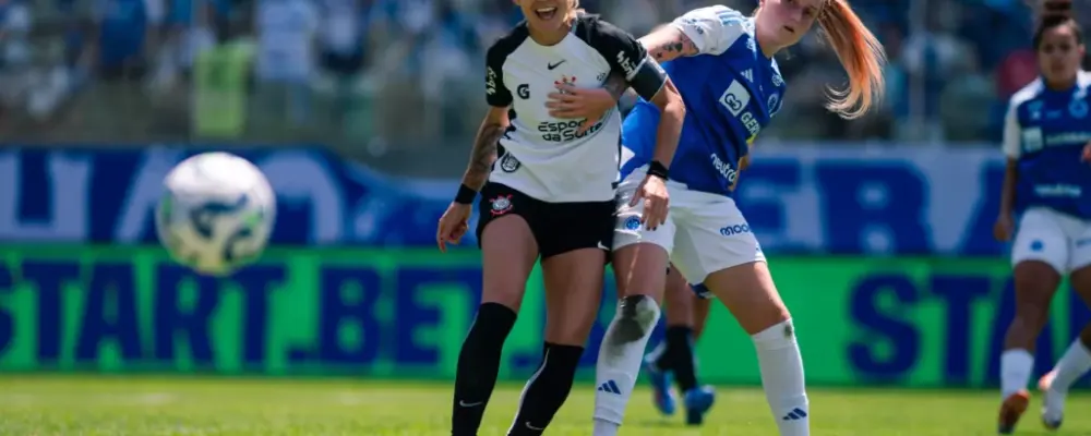 BRASILEIRO FEMININO: Corinthians cede o empate duas vezes para o Cruzeiro e decisão fica aberta
