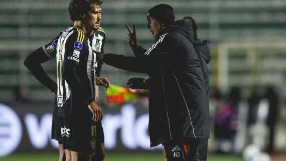 Sampaoli, do Galo (foto: Pedro Souza / Atlético)