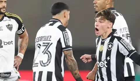Botafogo 1 x 0 Atlético-MG – Fogão vence com um a menos e entra no G-4