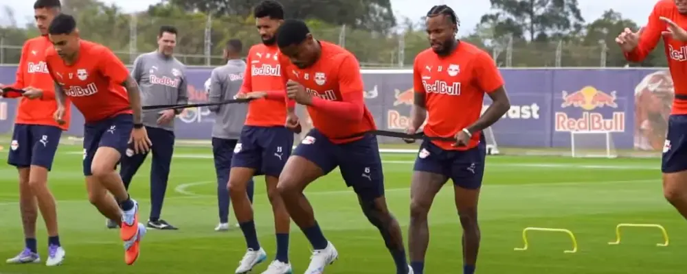 Bragantino treina com quatro desfalques para duelo contra o Sport