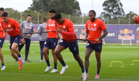 Bragantino treina com quatro desfalques para duelo contra o Sport