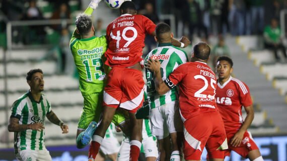 Juventude e Internacional empataram pelo Campeonato Brasileiro (foto: Ricardo Duarte/Internacional)