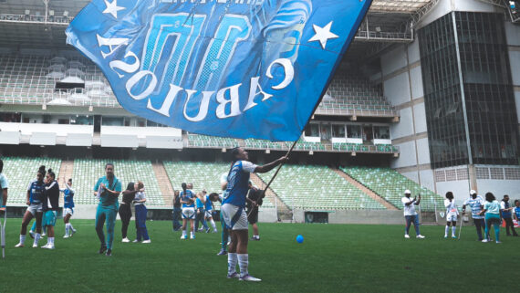 Byanca Brasil , atacante do Cruzeiro (foto: Gustavo Martins/Cruzeiro)