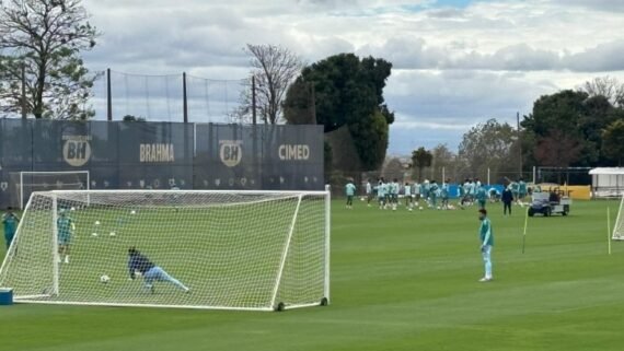 Treino do Cruzeiro (foto: Sofia Cunha/EM/D.A Press)