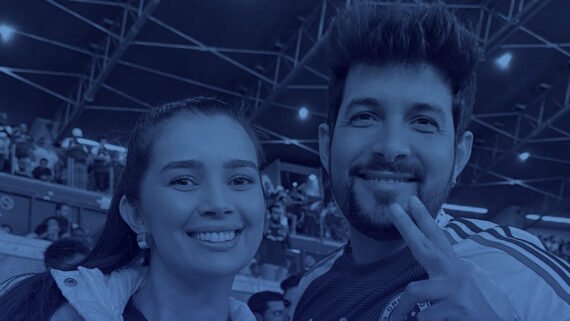 Luís Otávio Soares e Michelli Cristina Lacerda Gomes, torcedores do Cruzeiro, morreram a caminho do Mineirão (foto: Reprodução/Cruzeiro)