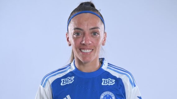 Pri Back, jogadora do Cruzeiro (foto: Gustavo Martins/Cruzeiro)