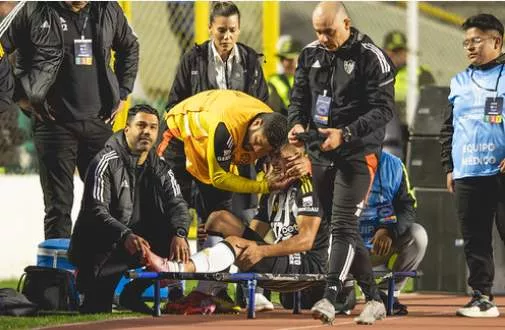 Cuello, do Atlético-MG, passará por cirurgia após lesão