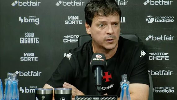 Fernando Diniz, técnico do Vasco (foto: Vasco TV)