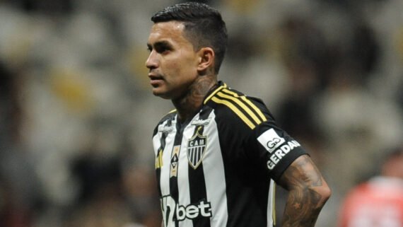 Dudu em ação pelo Atlético (foto: Alexandre Guzanshe/EM/DA.Press)