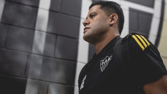 Hulk, atacante do Atlético (foto: Pedro Souza/Atlético)