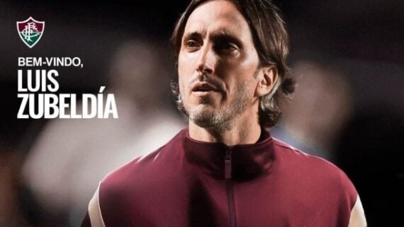 Fluminense anuncia a contratação de Zubeldía (foto: Foto: Divulgação/Fluminense)