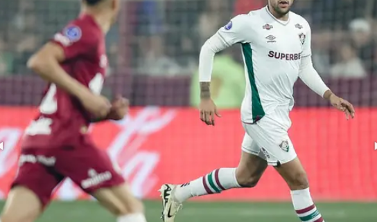 Lanús e Fluminense se enfrentaram na Argentina (foto: Marcelo Gonçalves/Fluminense)