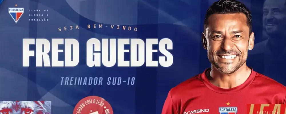 Fred, ex-Fluminense, assume o Fortaleza Sub-18 e inicia carreira como técnico