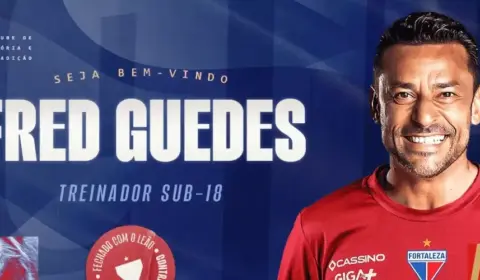 Fred, ex-Fluminense, assume o Fortaleza Sub-18 e inicia carreira como técnico